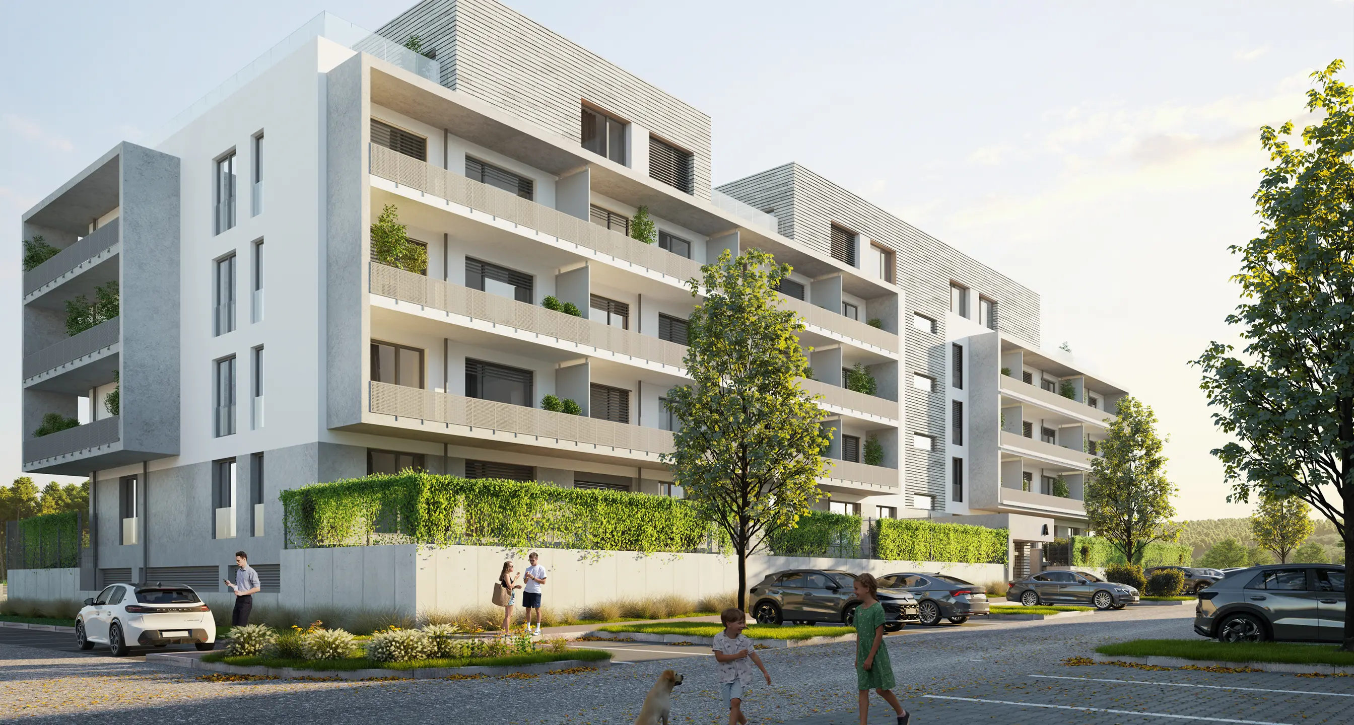 Vizualizácia druhej etapy Corvus Atrium